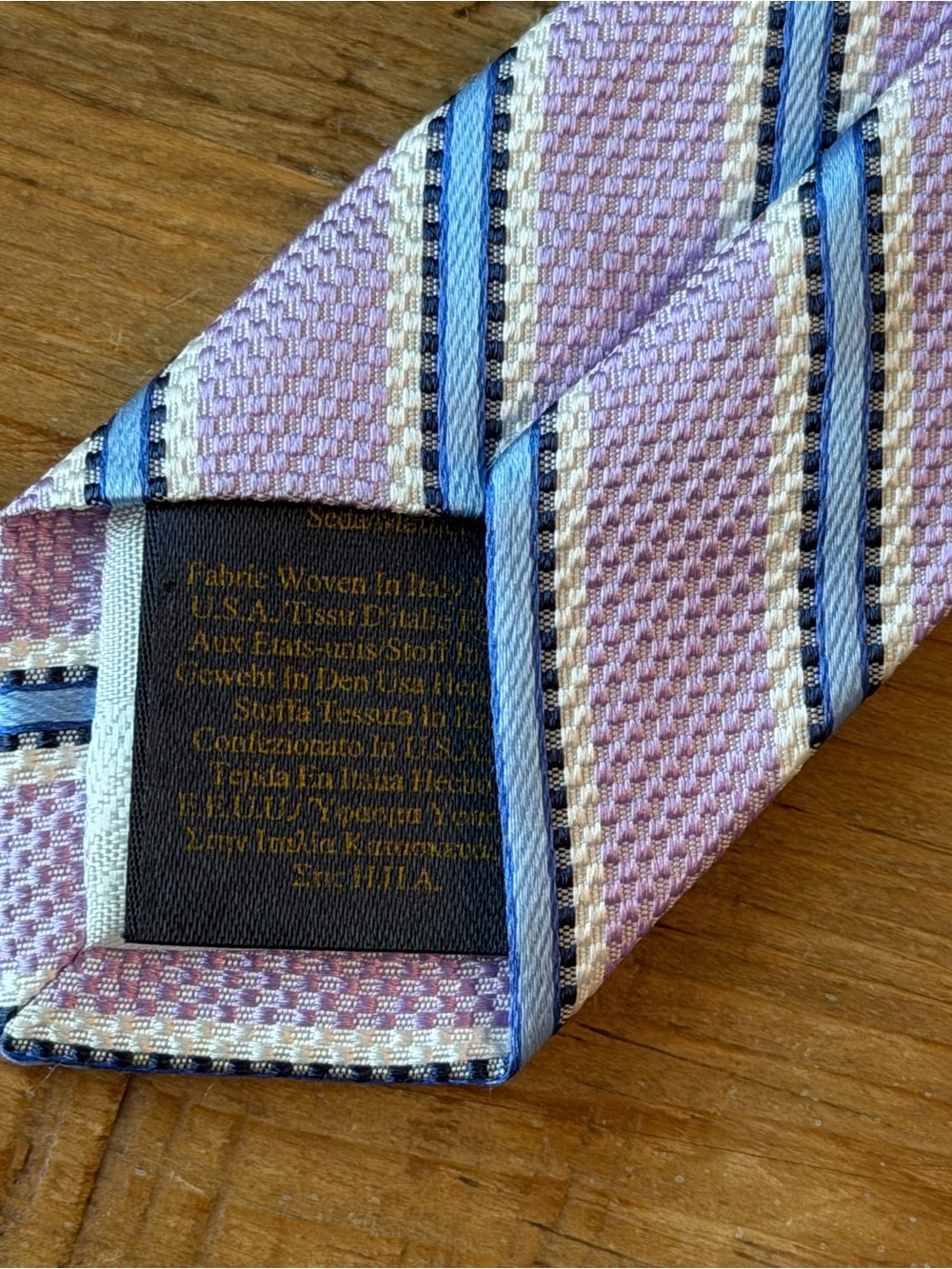 Brooks Brothers Makers and Merchants Men’s Tie. Striped | Luxury | Designer - Picture 3 of 7